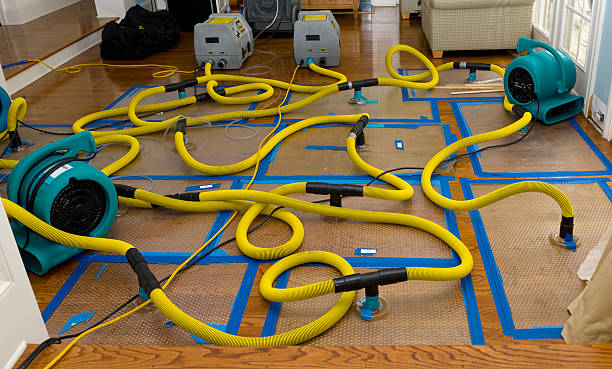 Professional Crawl Space Water Removal technician working in Eldorado, OH